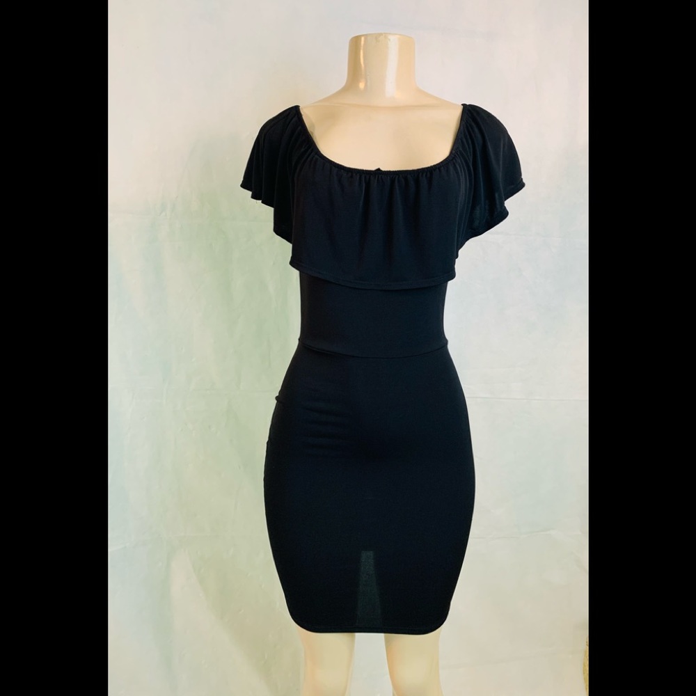 Sweet Candy Off Shoulder Dress